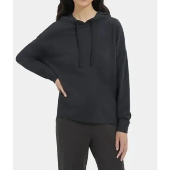 UGG Tops - Authentic UGG Women Hoodie Sweatshirt Kyree Micro Terry Black Size: XS Sport